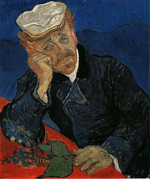 Vincent Van Gogh Portrait of Doctor Gachet Norge oil painting art